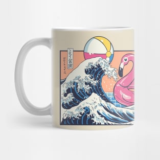 Great Wave at the Pool Mug